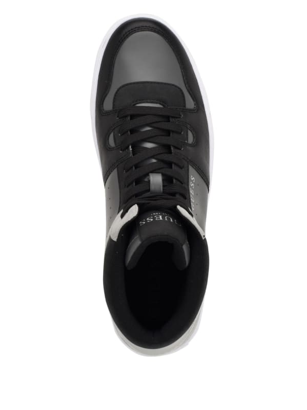 Guess black high top sneakers sale