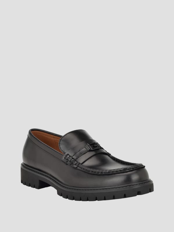 Diolin Lug Sole Loafers GUESS