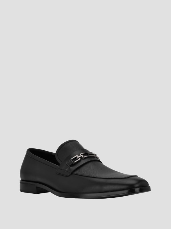 Hendo G Logo Horsebit Loafers GUESS