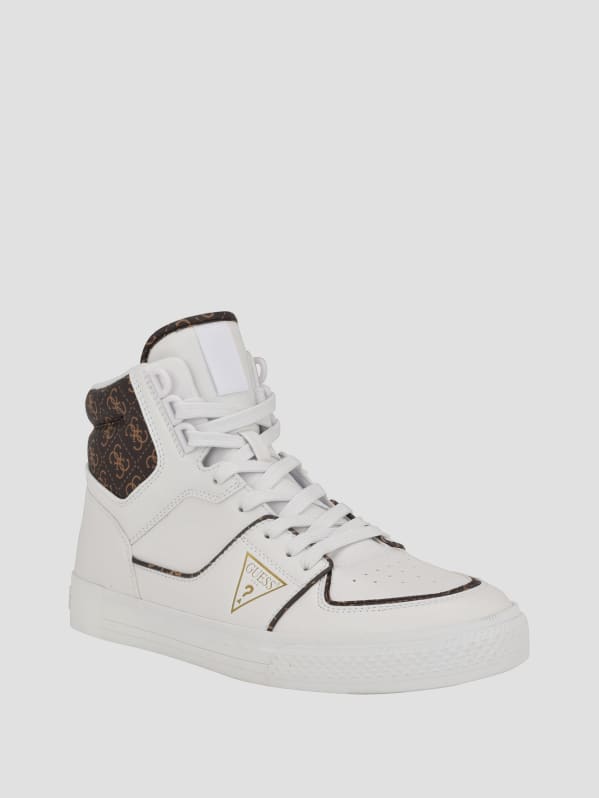 Senen Quattro G High-Top Sneakers | GUESS