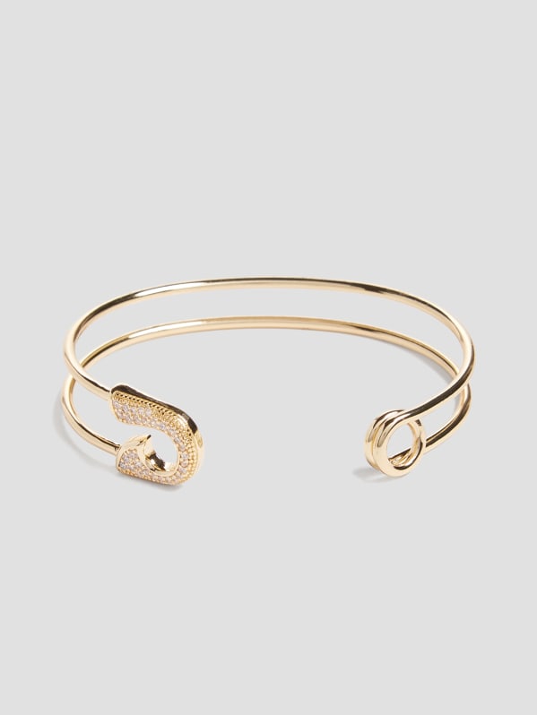 14K Gold Plated Cuff GUESS Canada