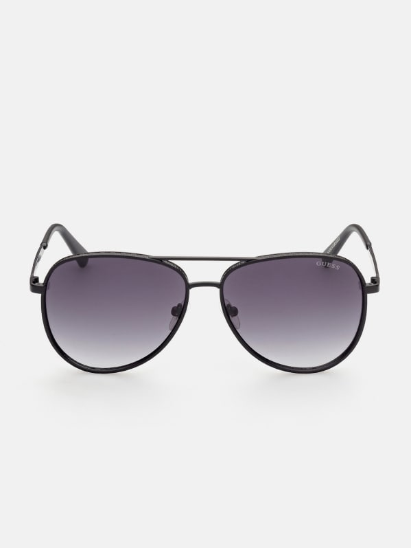 Guess men's aviator style sunglasses store