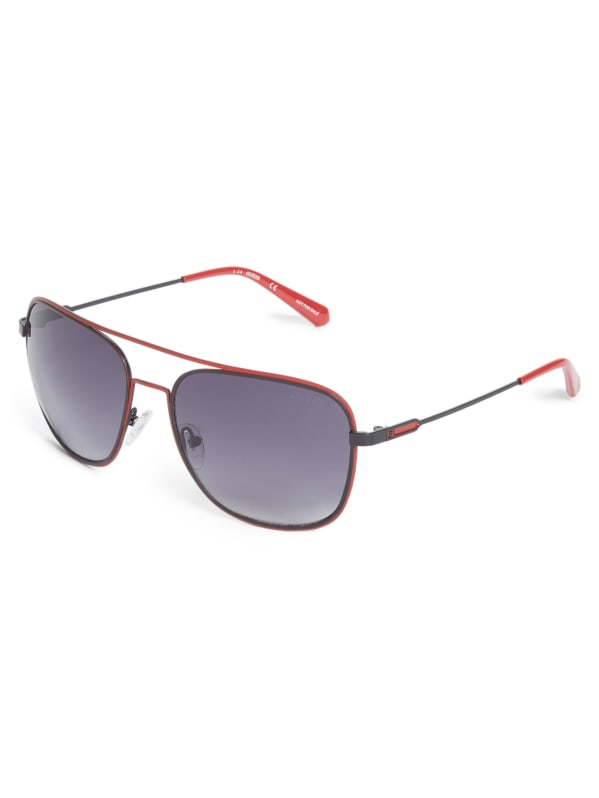 Guess sunglasses red best sale