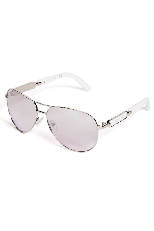 Guess polarized aviator sunglasses hot sale