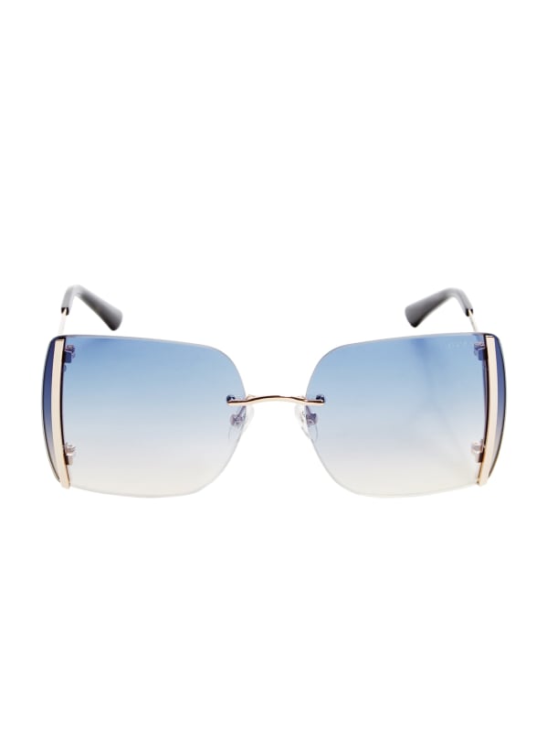 Guess rimless 2025 glasses