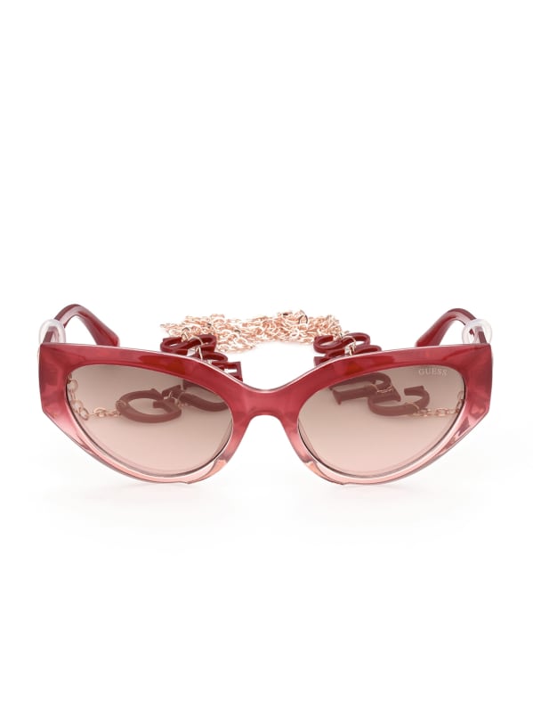 Giselle Cat Eye Sunglasses GUESS Canada