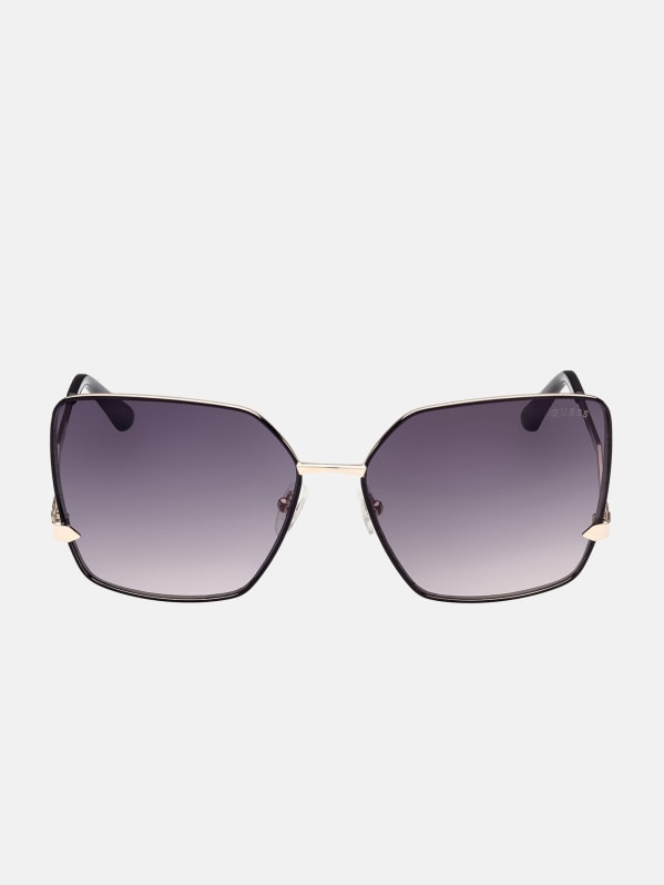 Guess oversized sunglasses discount