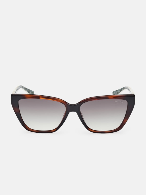 Cat eye sunglasses guess discount