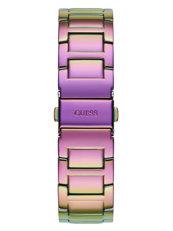 Iridescent Crystal Multifunction Watch GUESS Canada