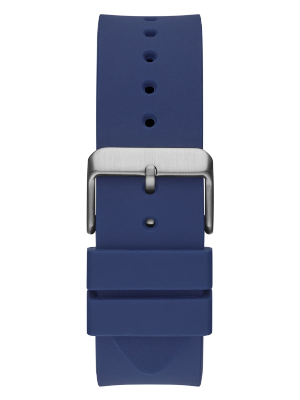 Blue and rose gold guess watch clearance