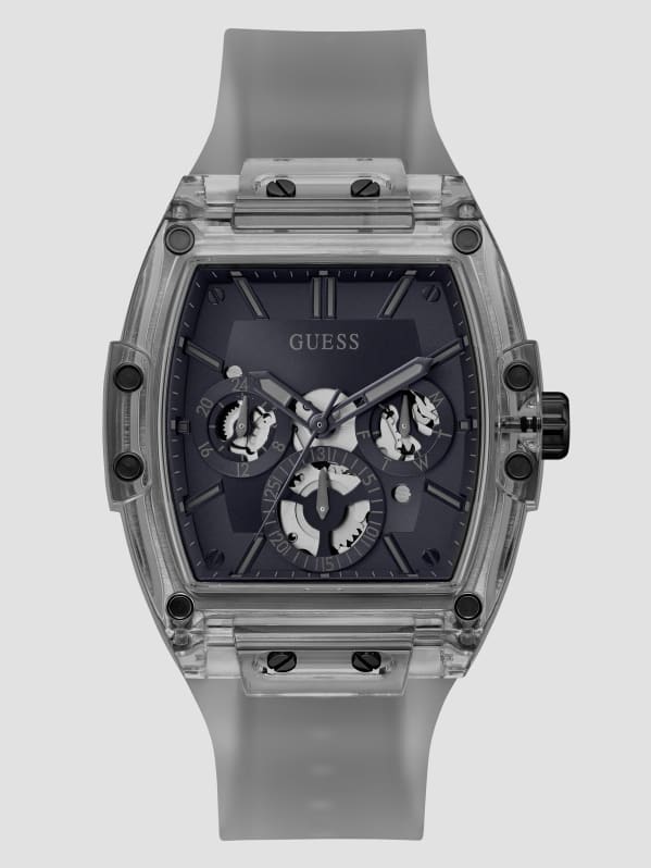 Guess iconic silicone sport watch sale