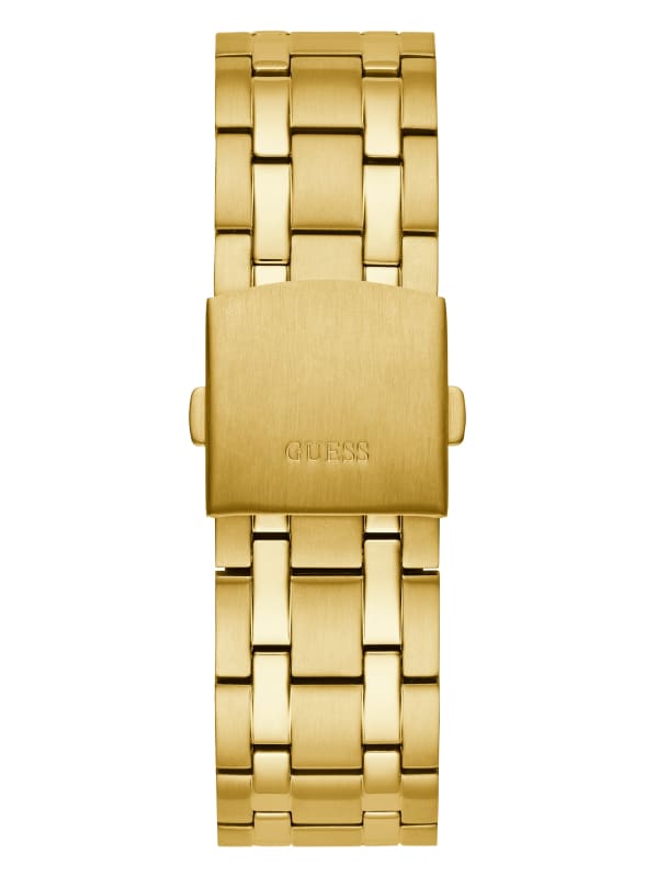 Gold Tone Multifunction Watch