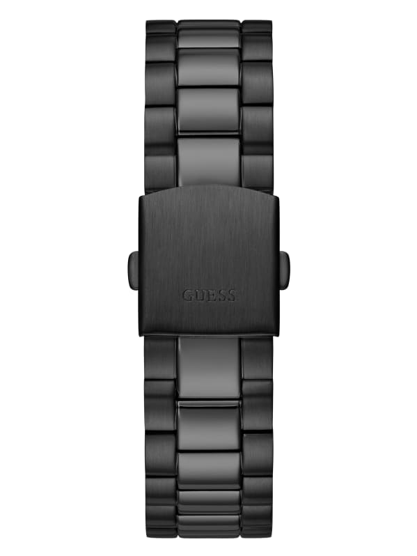 Connoisseur Black Analog Watch | GUESS Canada