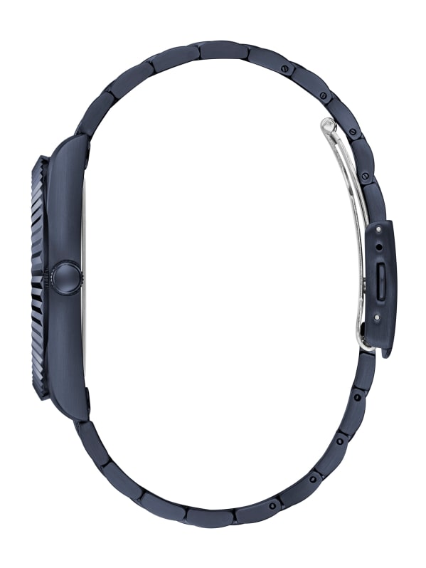 Guess watch blue band top