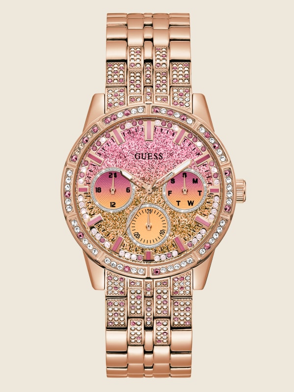 Reloj Mujer Guess Gold Rose Pink