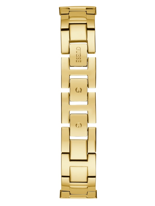 Gold guess bracelet watch clearance