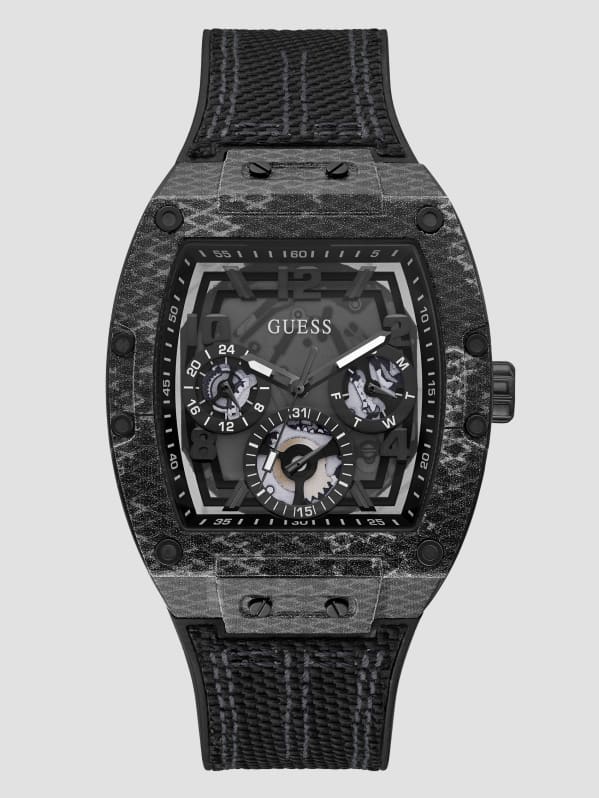 Guess watch leather strap shop