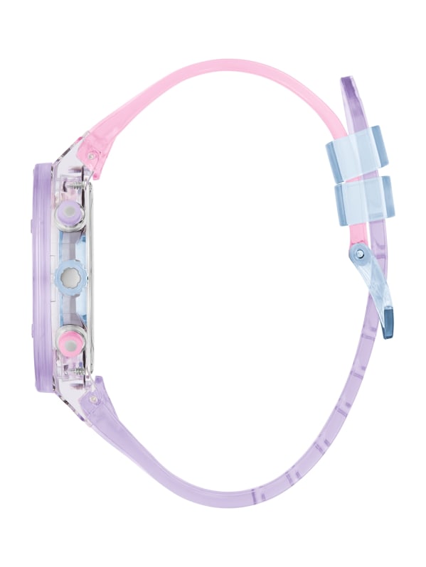 Pink and Purple Multifunction Watch GUESS Canada