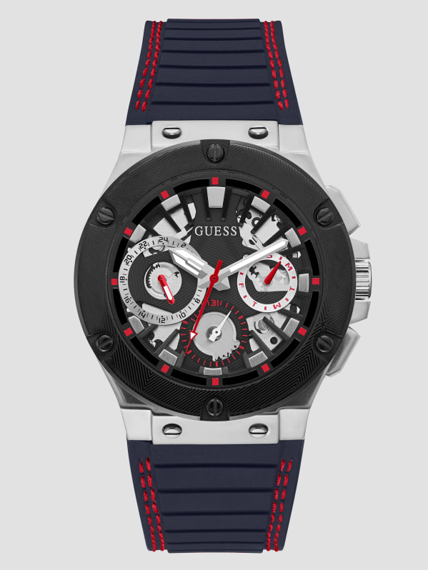Guess navy watch best sale