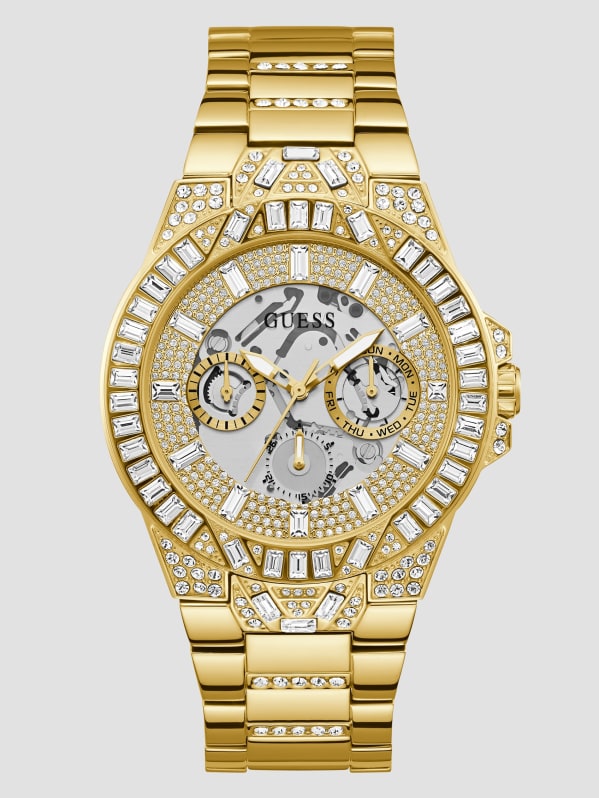 Guess watch gold price hot sale