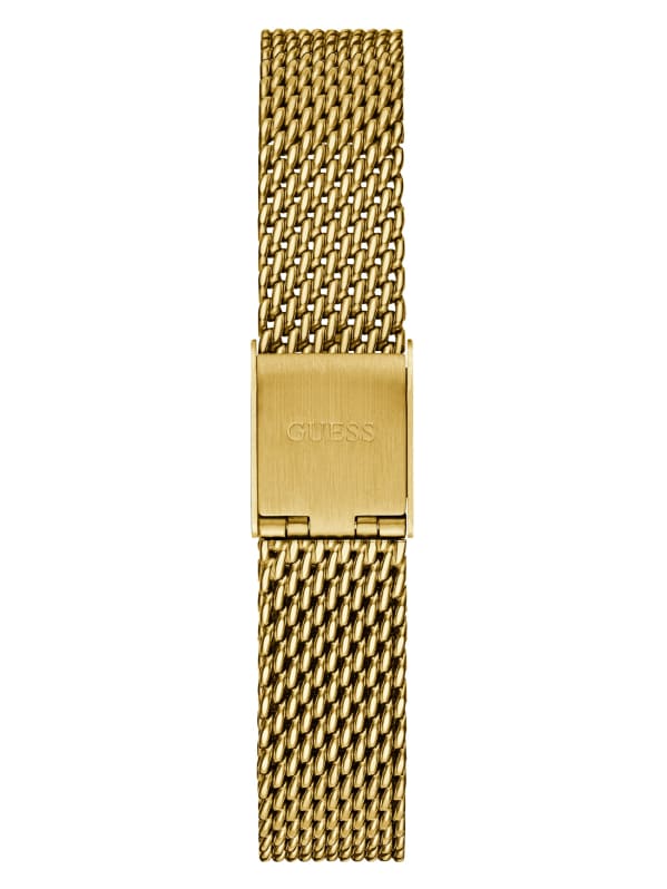 Guess watch mesh discount band