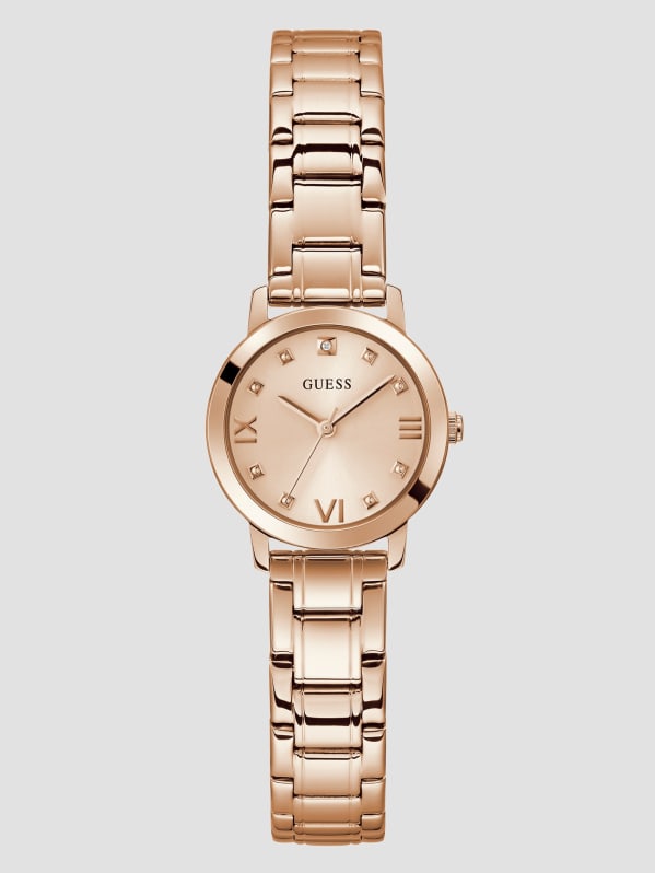 Rose Gold Tone Analog Watch GUESS Canada