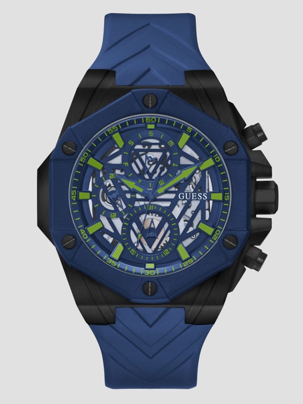 Guess watch blue sale