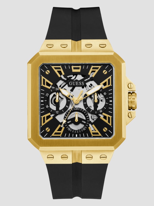 Guess watch men black sale
