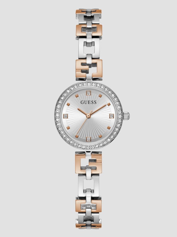 Two Tone Analog Watch