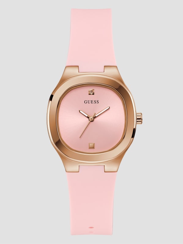 Pink analog clearance watch