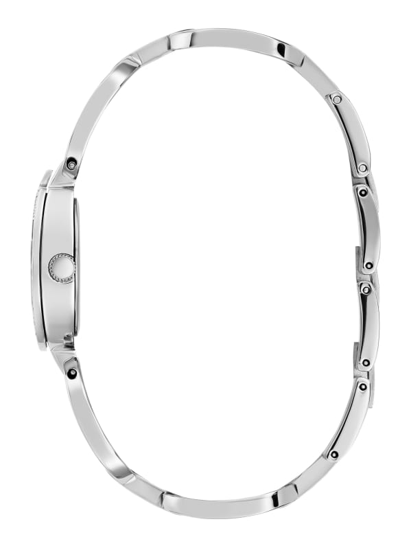 Guess watch silver crystal on sale