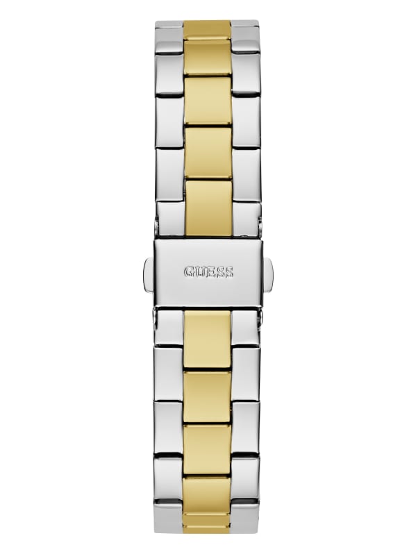 Golden and silver watch hotsell