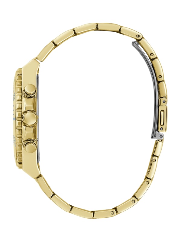 Guess watch gold and blue clearance