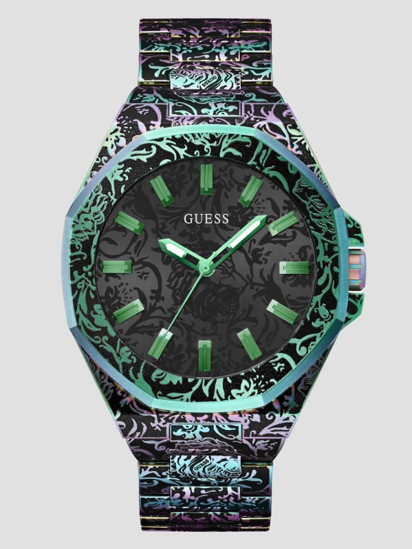 Guess tiger print watch online