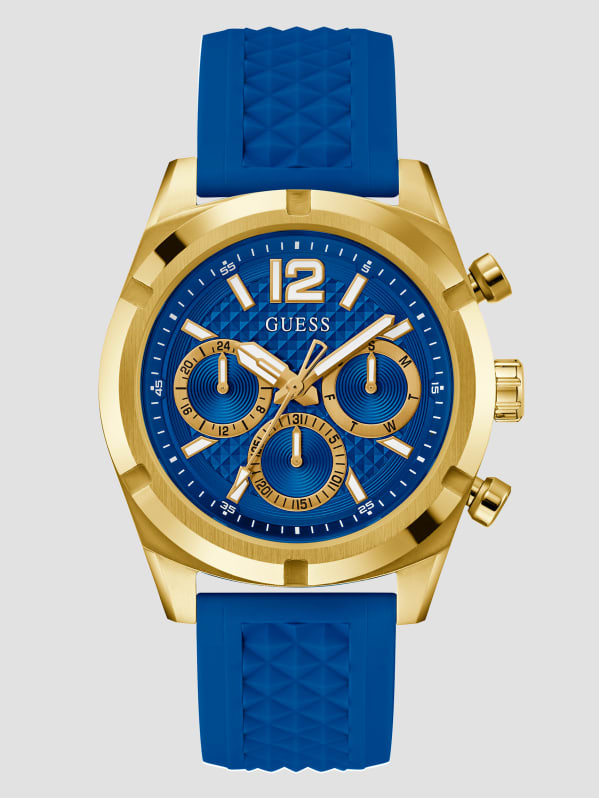 Guess men's chronograph watch clearance