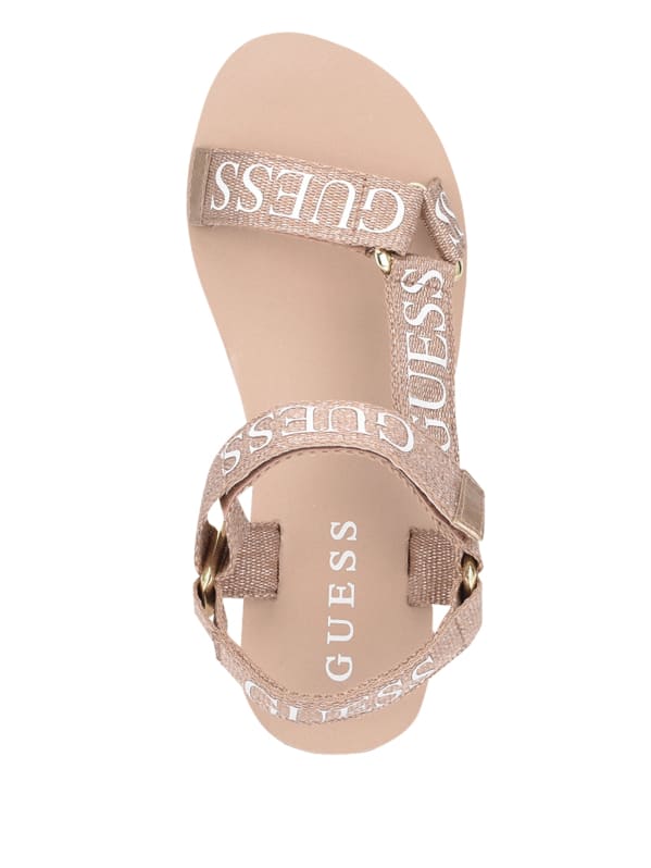 Avin Platform Sport Sandals GUESS