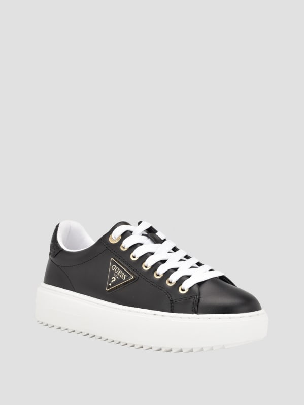 Guess slip on sneakers black online
