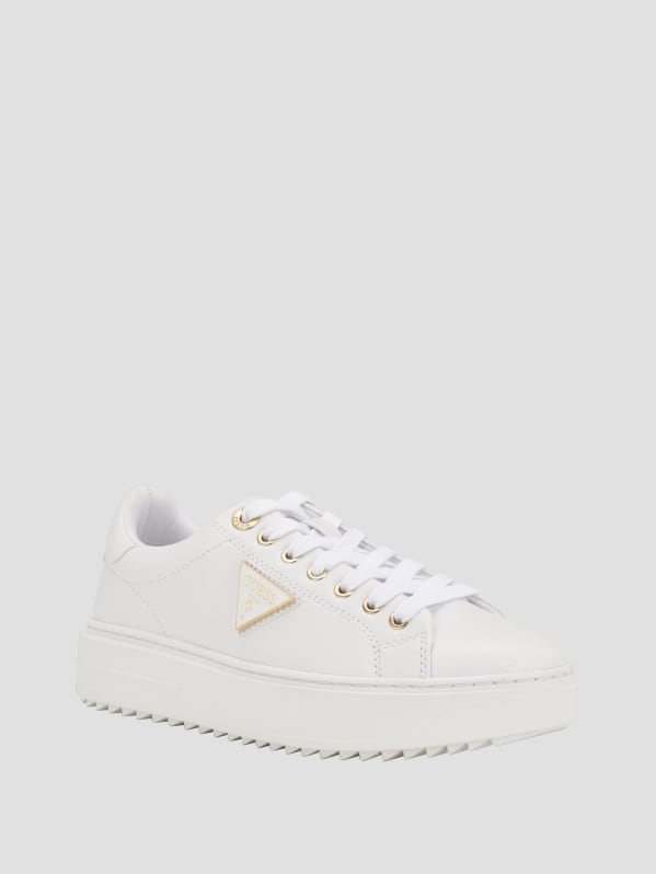 Guess white high top sneakers online