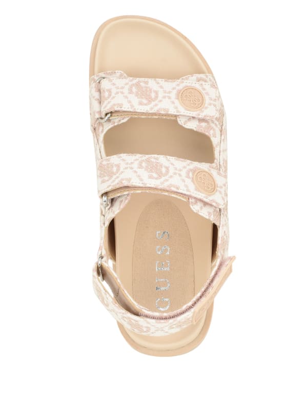 White hotsell guess sandals