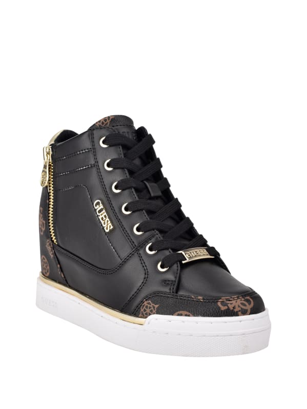 Guess register 2025 wedge sneakers