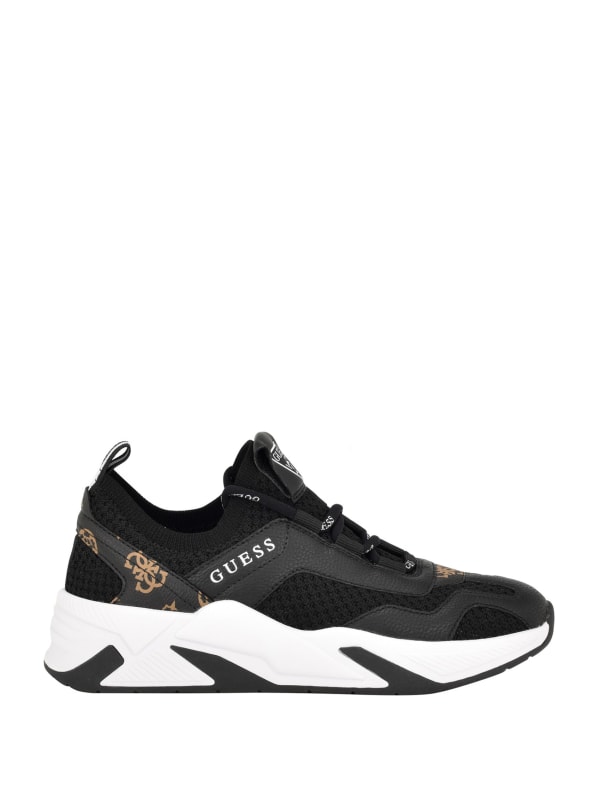 Geniver Knit and Quattro G Sneakers GUESS Canada
