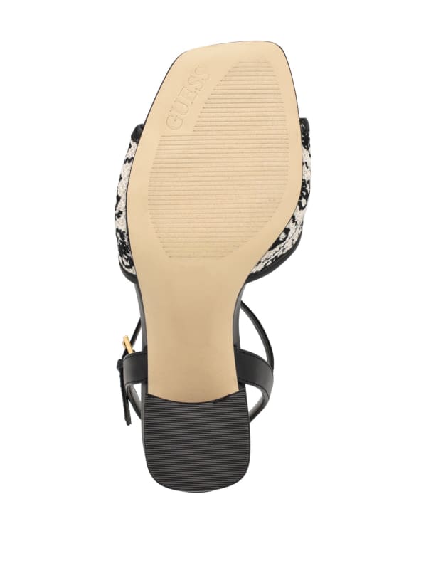 Guess open toe discount