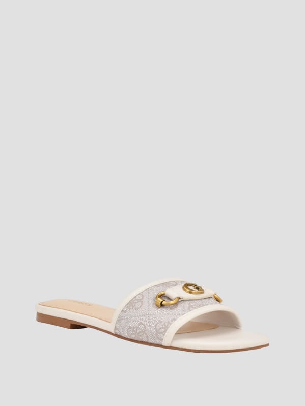 Hammi Logo Slide Sandals GUESS