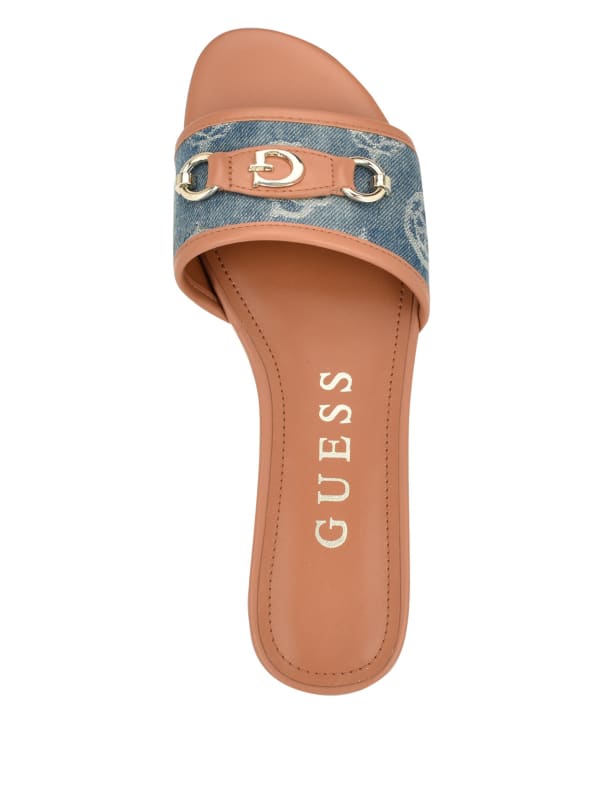 G by guess 2025 jeena slide flat sandals