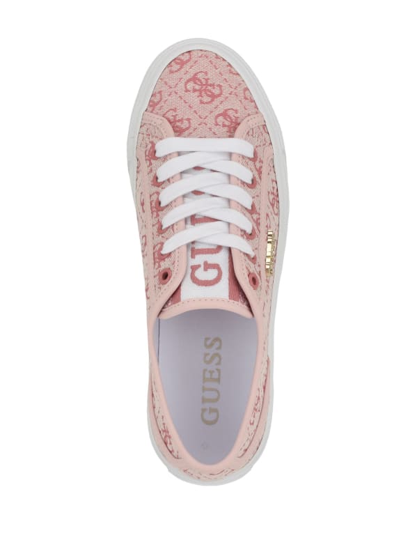 G by guess pink sneakers 2025