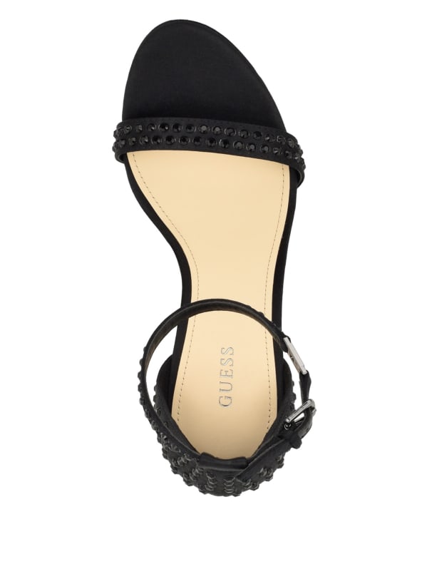Guess sparkly heels best sale