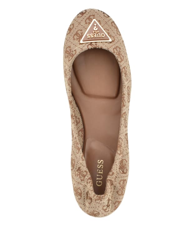 Guess ballerina flats clearance