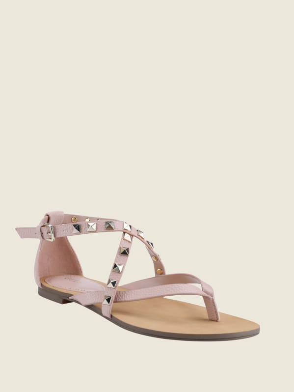 Guess sandals pink deals