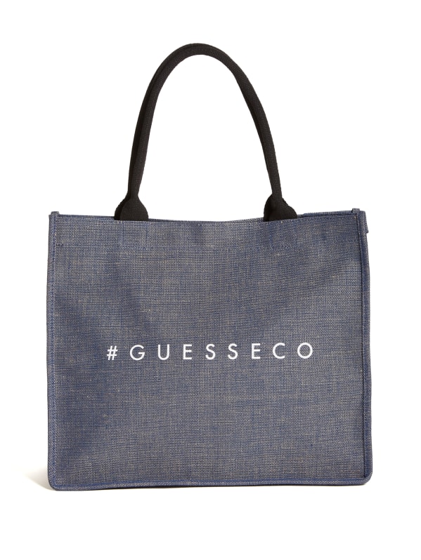 Guess logo tote bag deals