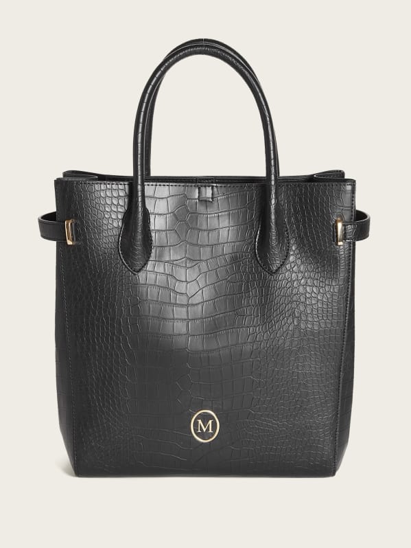 Crocodile Faux Leather Tote Bag Marciano Ca